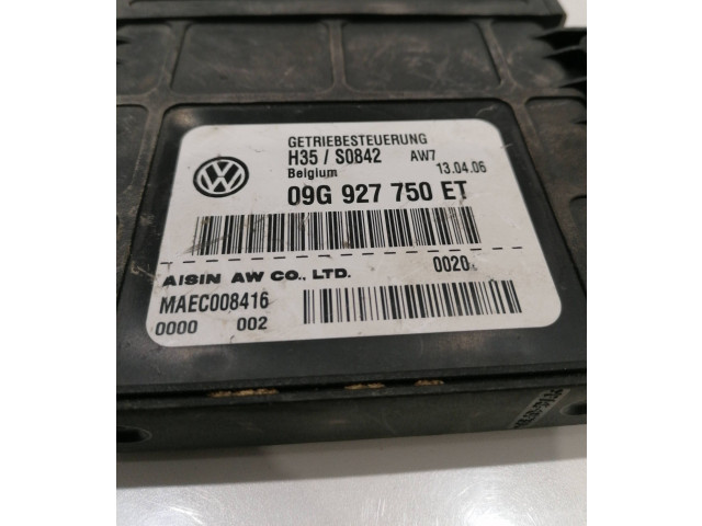 Блок управления коробкой передач 09G927750ET, H35S0842   Audi A6 S6 C6 4F