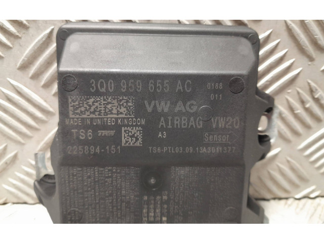 Блок подушек безопасности 3Q0959655AC, 225894151   Skoda Octavia Mk3 (5E)
