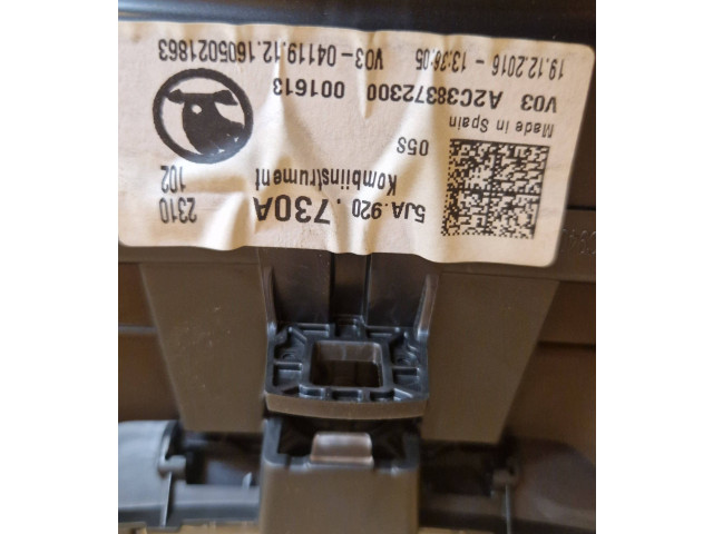 Панель приборов 5JA920730A, 001613   Skoda Rapid (NH)       