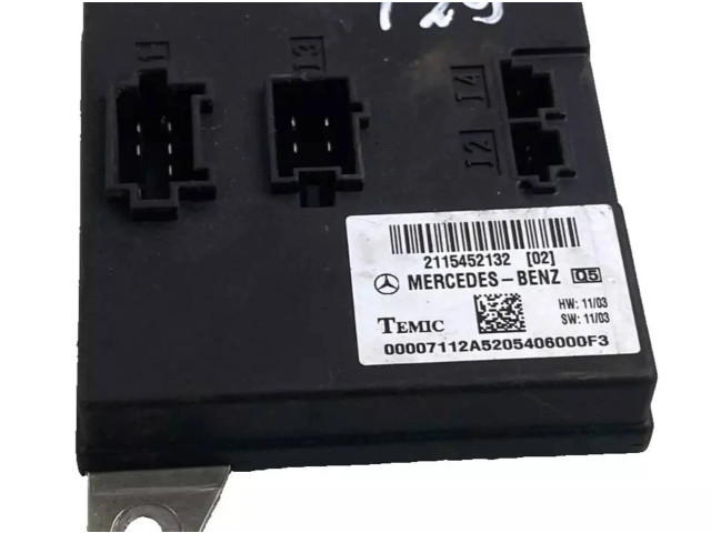 Блок комфорта 2115452132   Mercedes-Benz E W211   