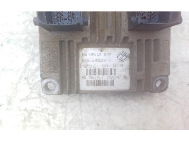 Комплект блоков управления 350A1000 Fiat Grande Punto