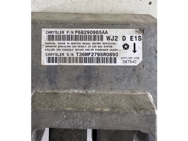 Блок подушек безопасности P62890965AA, 39754C Jeep Grand Cherokee (WJ)
