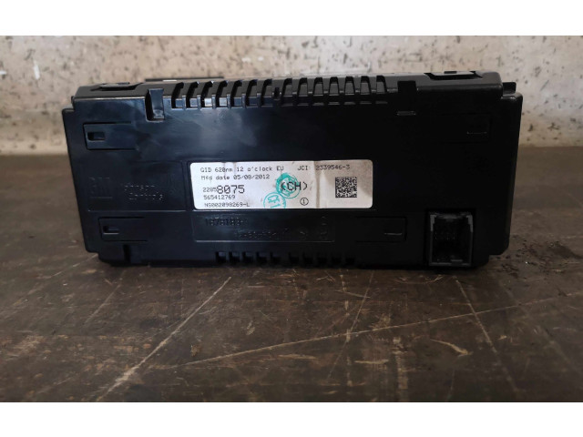 Дисплей 22858075, 22858075 Opel Meriva B