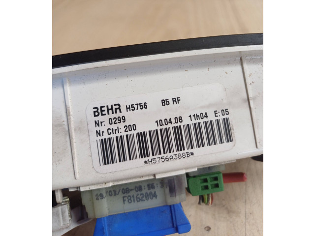 Блок управления климат-контролем H5756, H5756A388B Citroen C4 I