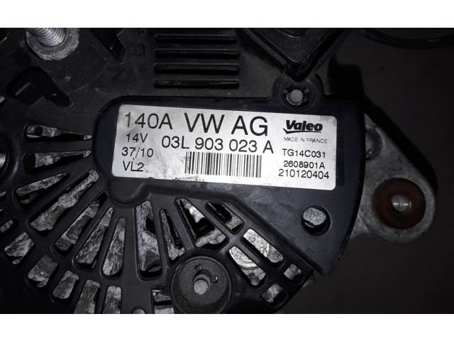 Генератор 03L903023A   Volkswagen Touran II      