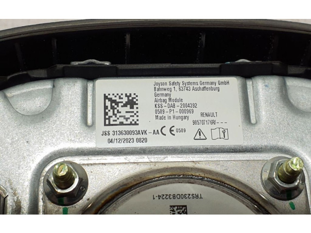 Подушка безопасности водителя 985707176R Dacia Duster II