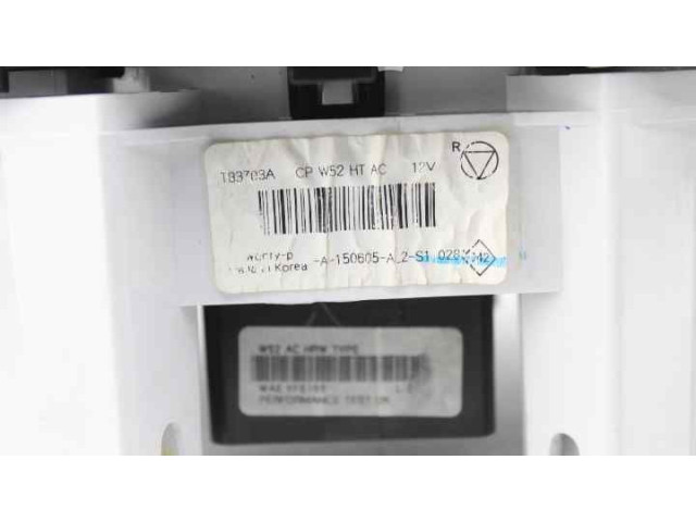 Блок управления климат-контролем T83703A   Dacia Sandero