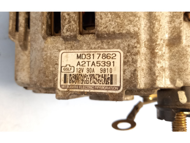 Генератор MD317862, A2TA5391 Mitsubishi Lancer 0.0