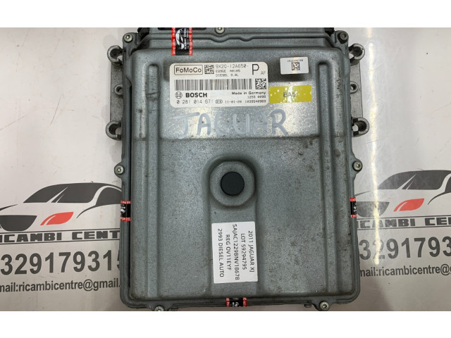 Масляный насос 9X2Q12A650PAF, 0281014671 Jaguar XJ X351