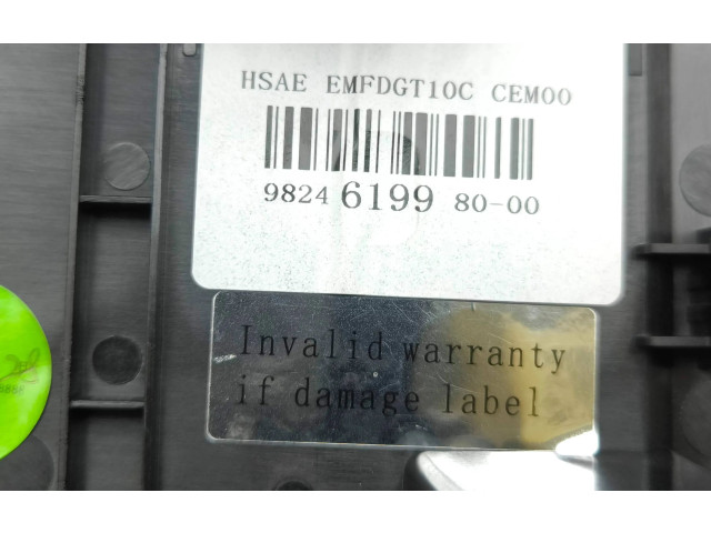 Дисплей 9824619980, EMEDGT10C Peugeot 2008 II