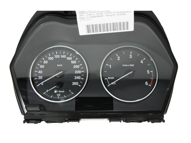 Панель приборов K002570, 62108794208   BMW 1 F20 F21       