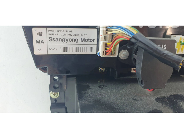 Блок управления климат-контролем 68710-34101-4car SsangYong Korando