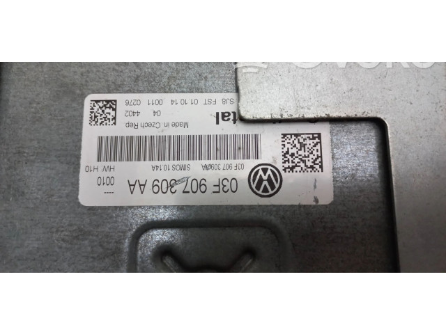 Блок управления двигателя 03F907309, 03F907309AA   Volkswagen Caddy
