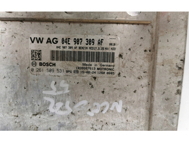 Комплект блоков управления 0261S09531*, 0261S09531 04E907309AF Skoda Rapid (120G, 130G, 135G)