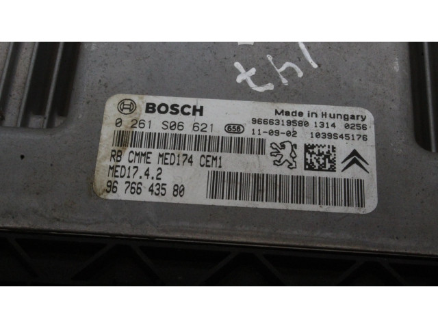 Řídící jednotka 9676643580, 0261S06621 Peugeot RCZ 2012