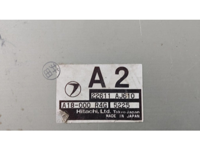 Блок управления двигателя 22611AJ610, A18000R4G Subaru Forester SG