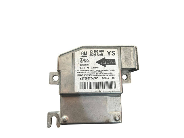 Блок подушек безопасности 327963935, 7436   Opel Meriva A