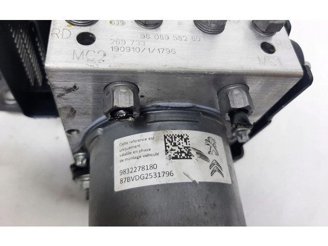 Блок управления АБС 9808958280, 9808958280 Citroen C4 SpaceTourer
