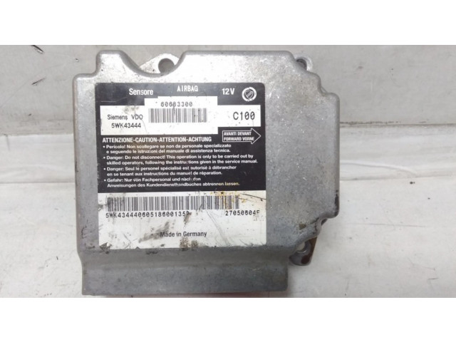 Блок подушек безопасности 5WK43444, 60683300 Alfa Romeo GT