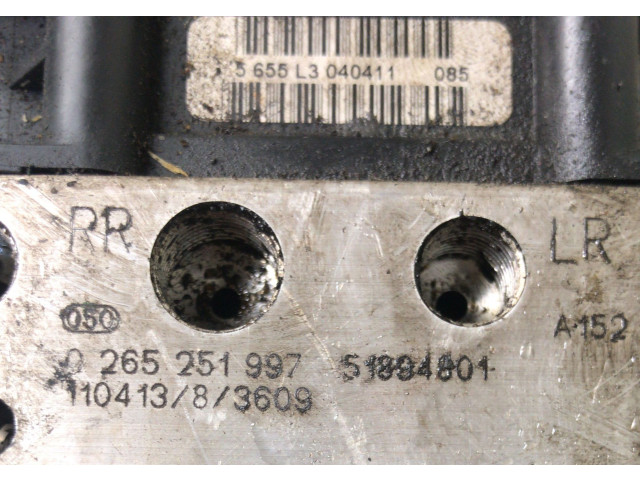 Jednotka ABS 2265106516, 2265106516   Fiat Punto Evo 2011