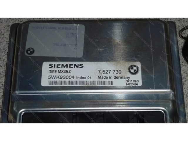 Блок управления двигателя 12147561468 BMW Z4 E85 E86