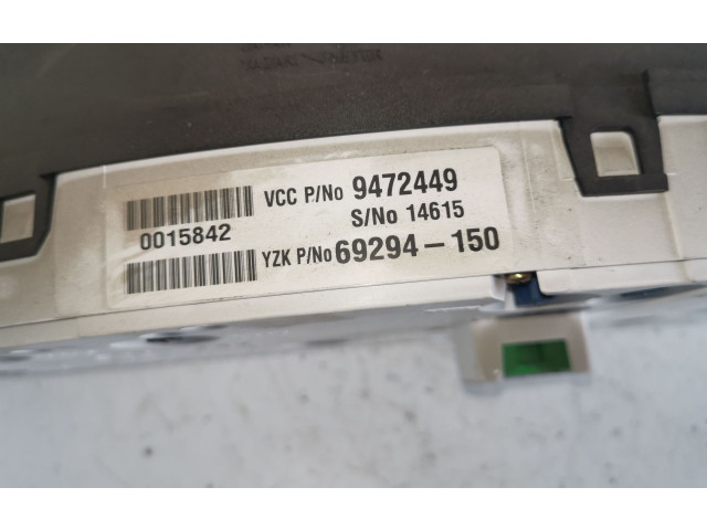 Панель приборов 9472449, 69294150   Volvo S80       