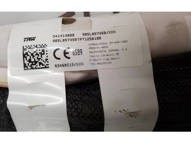 Боковая подушка безопасности 985L05745R, 93460215   Renault Trafic III (X82)