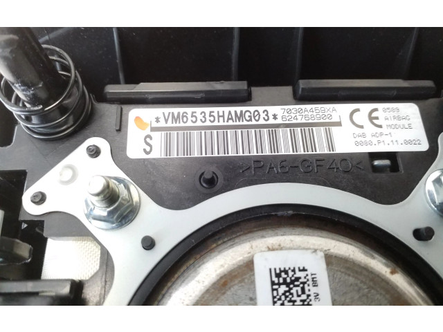 Подушка безопасности водителя 7030A459XA Mitsubishi Outlander