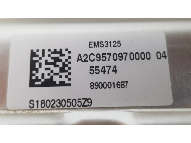 Блок управления двигателя 237102611S, 237105698R Dacia Duster