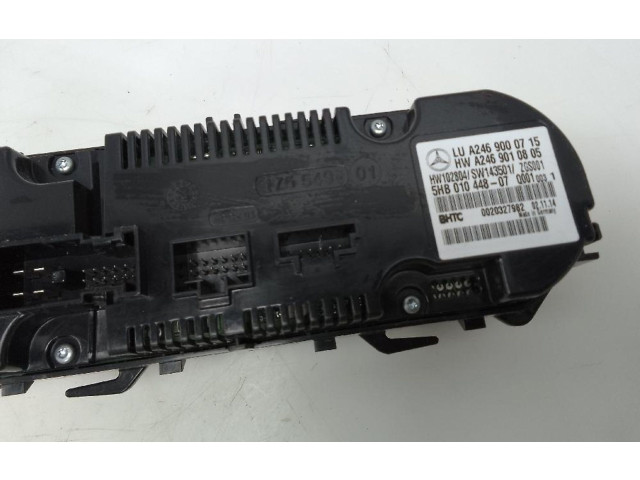 Блок управления климат-контролем A2469000715   Mercedes-Benz GLA W156