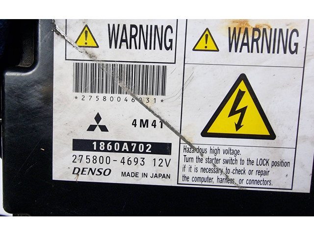 Řídící jednotka 1860A702, 2758004693 Mitsubishi Pajero 2008