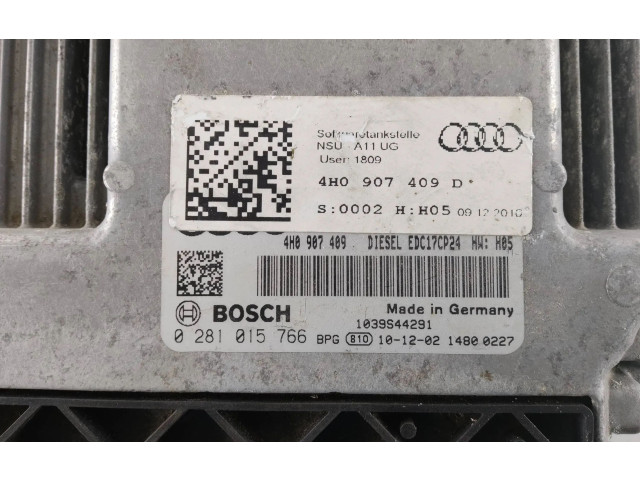 Řídící jednotka 4H0907409D, 4H0907409 Audi A8 S8 D4 4H 2011