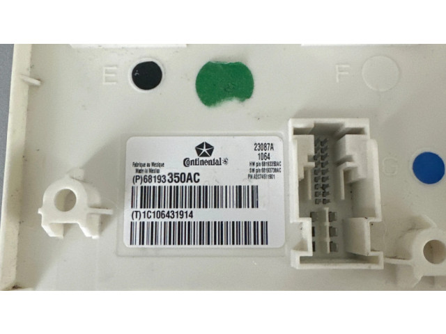 Блок комфорта 68193350AC, 1C106431914   Dodge Durango   