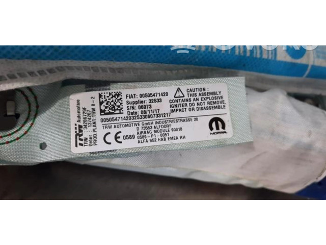 Боковая подушка безопасности 50547142   Alfa Romeo Giulia