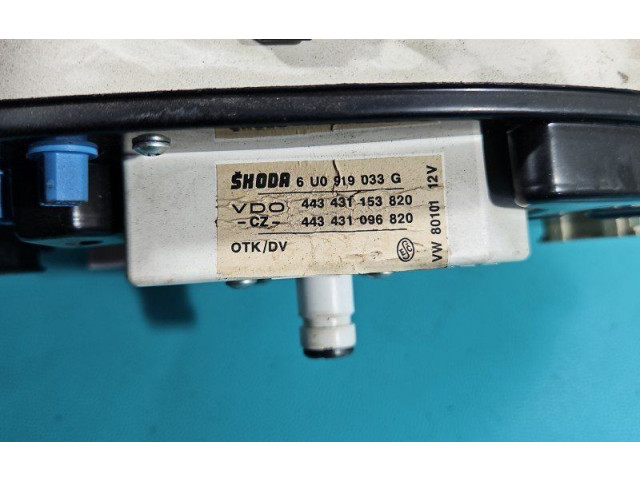 Přístrojová deska  Skoda Felicia II 1998 6U0919033G, IMPRK1474762  