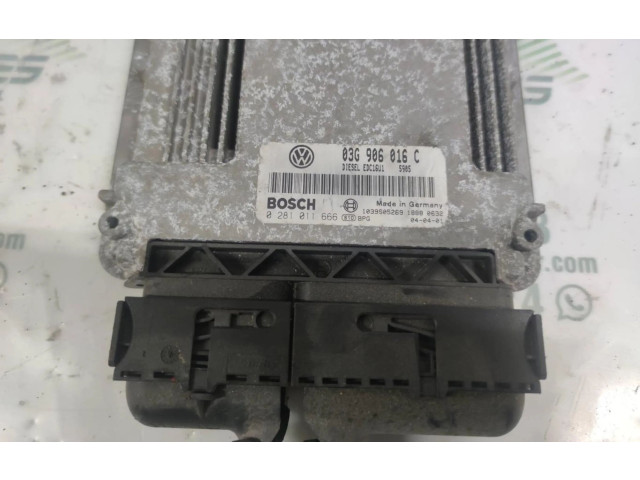 Řídící jednotka 03G906016C Volkswagen Caddy