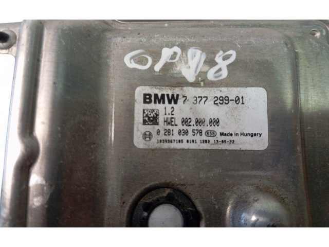 Řídící jednotka 7377299, 0281030578 BMW 5 F10 F11 2013