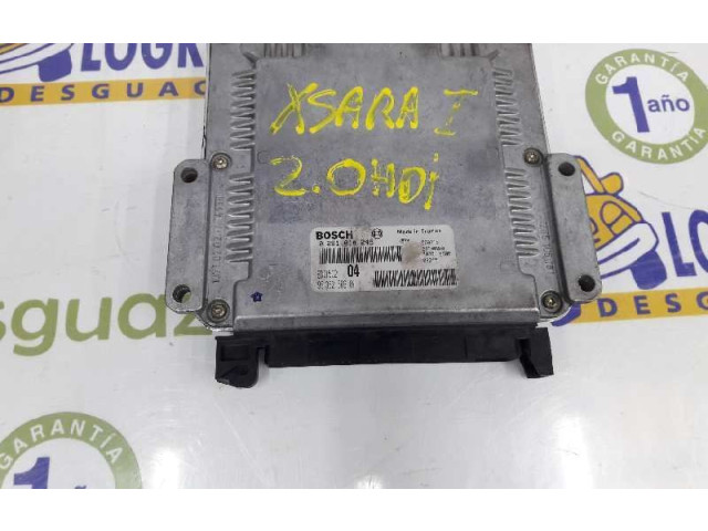 Блок управления двигателя 9636256980, 2222DL   Peugeot 306