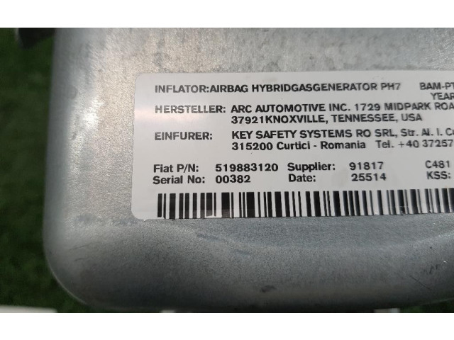 Подушка безопасности пассажира 519883120, 199B4000   Fiat 500L