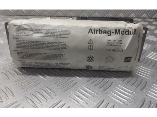 Подушка безопасности пассажира 6Q0880204F Skoda Fabia Mk1 (6Y)