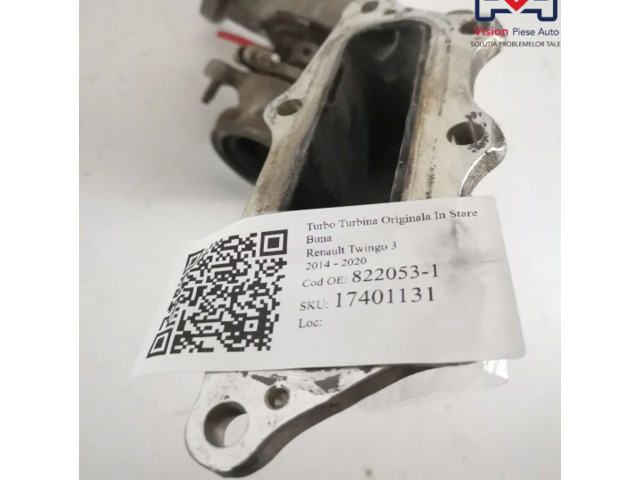 Turbodmychadlo Турбина 822053-1 Renault Twingo III