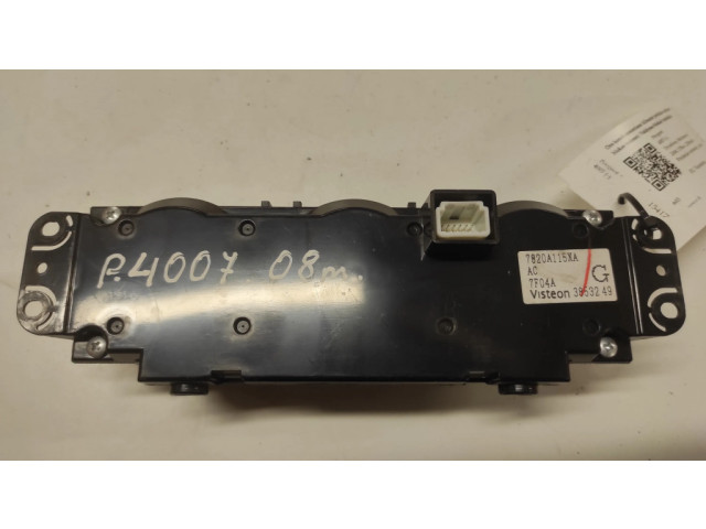 Блок управления климат-контролем 7820A115XA, 3853249 Peugeot 4007
