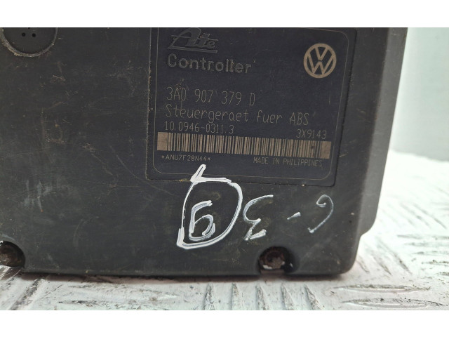 Блок АБС 3A0907379D, 10094603113 Volkswagen Golf III 1992 - 1997 года