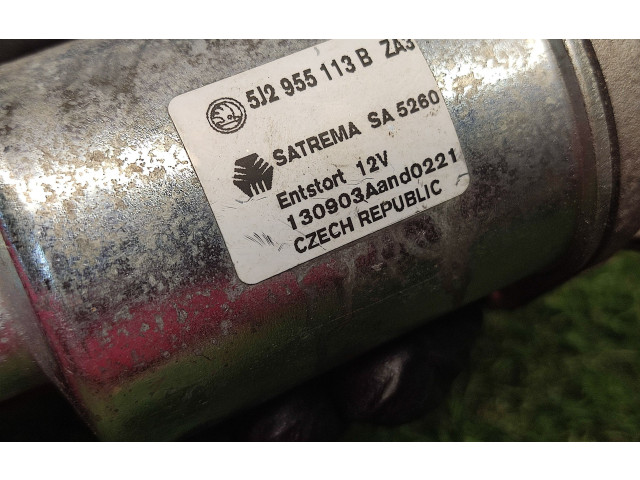 Моторчик дворников 5J2955113B Skoda Fabia Mk2 (5J)