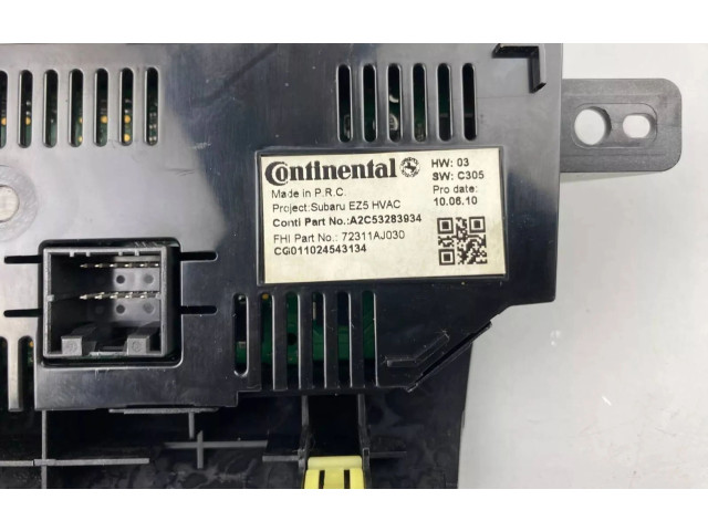 Блок управления климат-контролем 72311AJ030 Subaru Outback