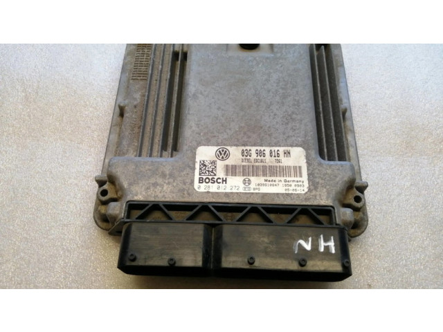 Řídící jednotka 03G906016HN, 0281012272 Volkswagen Caddy 2007