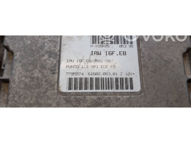 Řídící jednotka 7795574, 6160206301 Fiat Punto (176) 1995