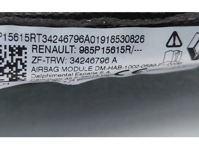 Боковая подушка безопасности 985P15615R, 34246796A Dacia Duster II