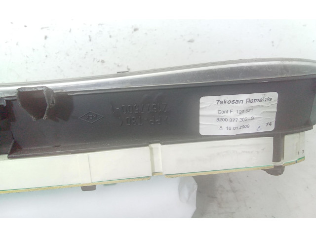 Панель приборов 8200377202, 8200377202   Dacia Sandero       