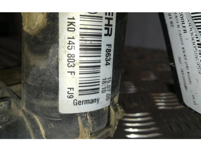 Интеркулер 1K0145803F Volkswagen Caddy